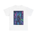 Cyberpunk Samurai T-Shirt — Neon City Night Rider Graphic Tee