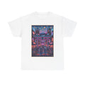 Japanese Night Market Tee — Neon Torii Shrine Streetwear