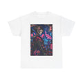 Cyberpunk Geisha Art Tee — Neon Tokyo Samurai Girl Graphic T-Shirt