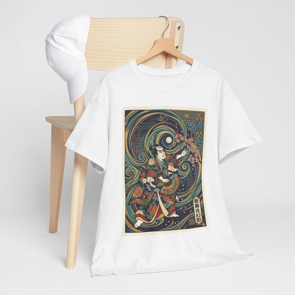 Mythic Dancer Graphic Tee — Vintage Japanese Ukiyo-e Style