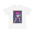 Sumo Warrior Graphic Tee — Neon Retro Japanese Urban Art T-Shirt