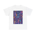 Cyberpunk Street Scene Tee — Neon Tokyo Night Graphic T-Shirt