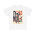Vintage Tokyo Girl Graphic Tee — 'Modern Kyoto' Anime Cityscape T‑Shirt