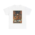 Samurai Night Graphic Tee — Vintage Japanese Warrior Art T-Shirt