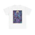 Cyberpunk Samurai T-Shirt — Neon City Ronin Art Tee - Japanese Streetwear T-Shirt | Tokyo Style X