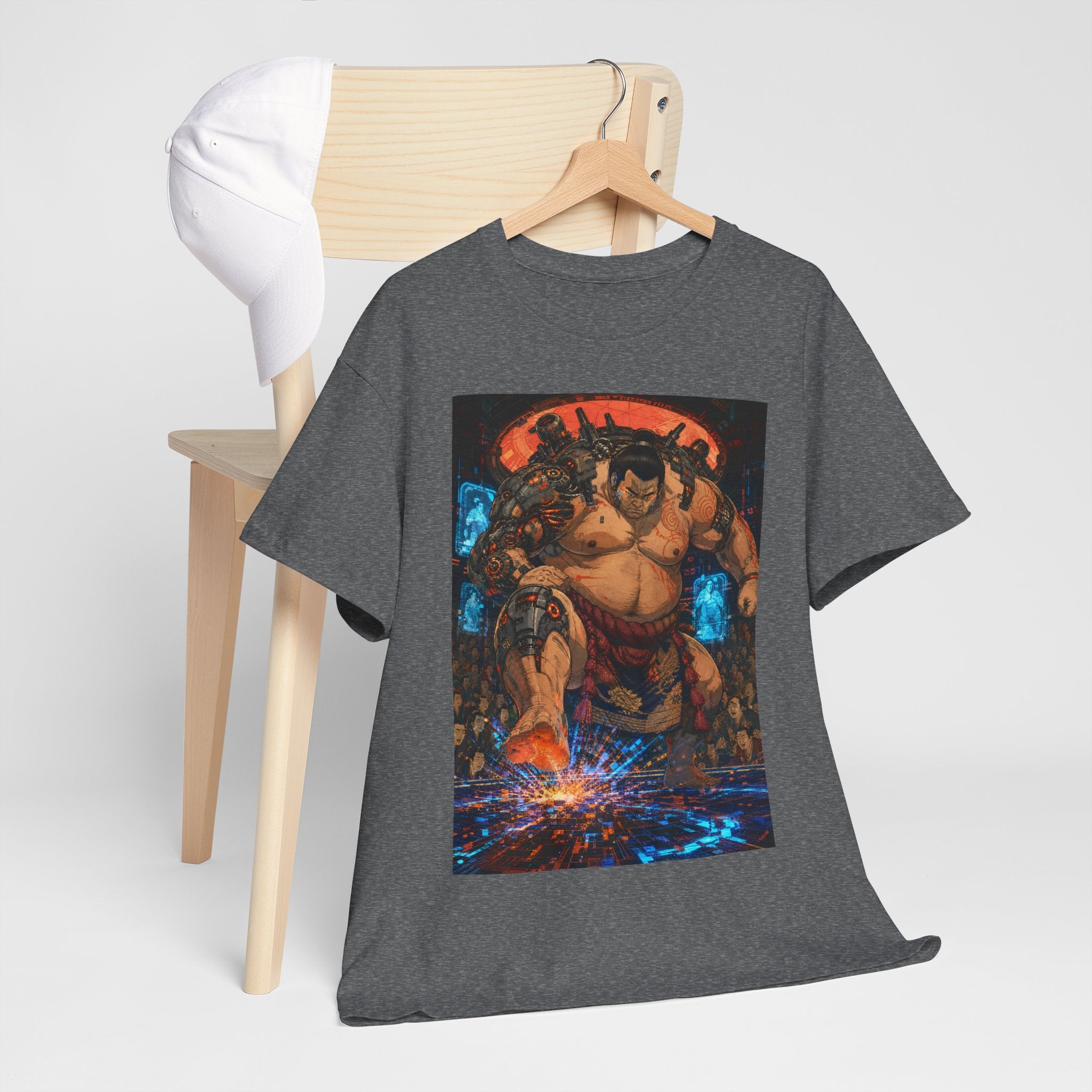 Sumo Warrior Graphic Tee — Mythic Fighting Spirit Shirt