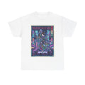 Cyberpunk Geisha T‑Shirt — Neon Tokyo Ukiyo‑e Graphic Tee - Japanese Streetwear T-Shirt | Tokyo Style X