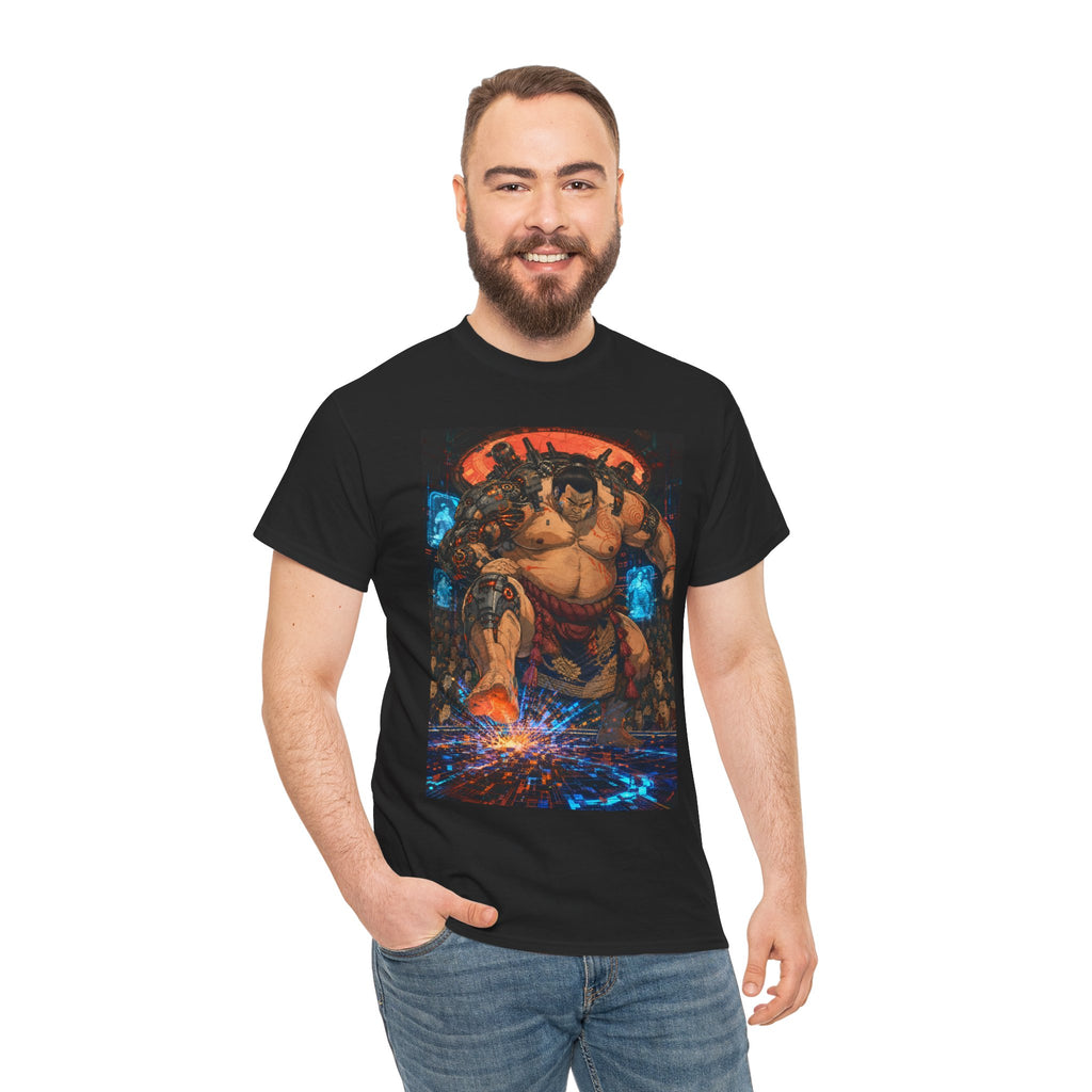 Sumo Warrior Graphic Tee — Mythic Fighting Spirit Shirt