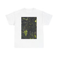 Neon Cyberpunk Graphic Tee — Dark Futuristic Cityscape Design