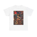 Geisha Nightscape Tee — Vintage Japanese Kimono Art T-Shirt