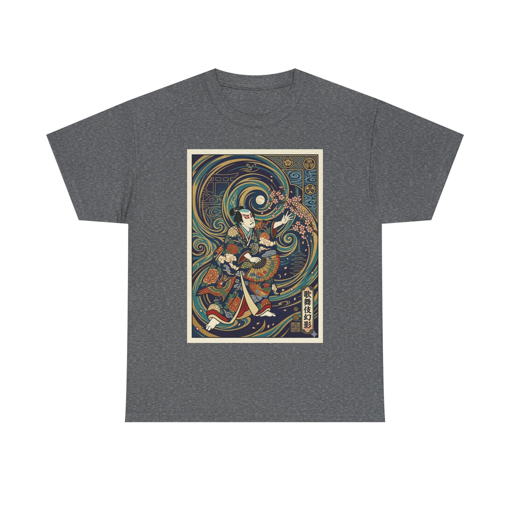 Mythic Dancer Graphic Tee — Vintage Japanese Ukiyo-e Style