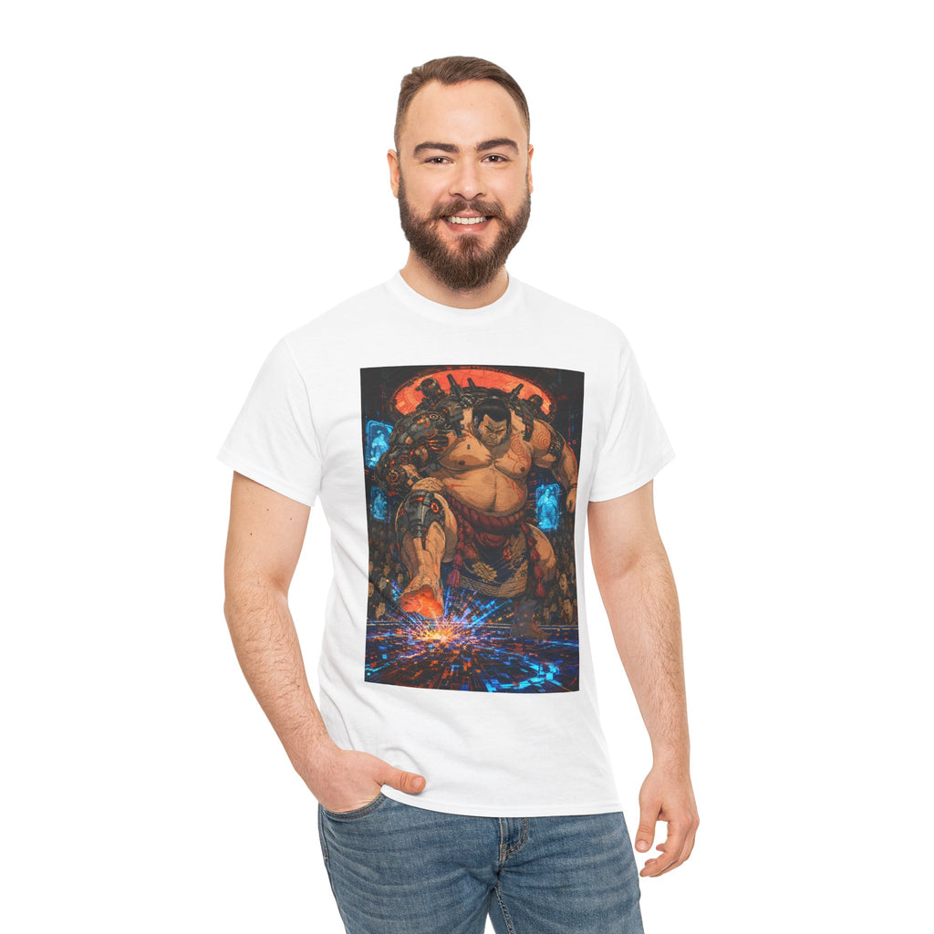 Sumo Warrior Graphic Tee — Mythic Fighting Spirit Shirt